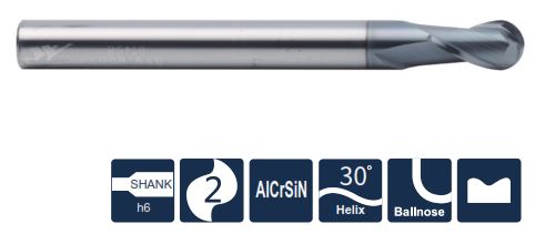 UP210-BH2-12022 Фреза монолитная твердосплавная Gesac