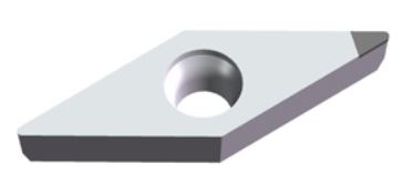 VCGW160404-1GB-DNN125PL Пластина токарная Gesac