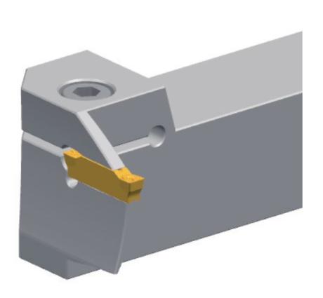 GKFPR2525-4T15D60 Державка Канавочная Торцевая Gesac