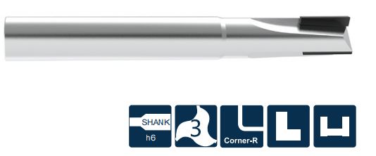 DNM100-RS3-16020 Фреза монолитная твердосплавная Gesac
