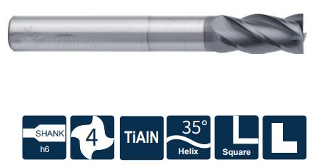 US200-SN4-08025 Фреза монолитная твердосплавная Gesac