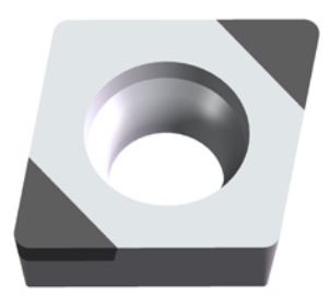 CCGW060204L-2-BHC125P Пластина токарная Gesac
