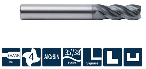 SP210-S4-06016 Фреза монолитная твердосплавная Gesac