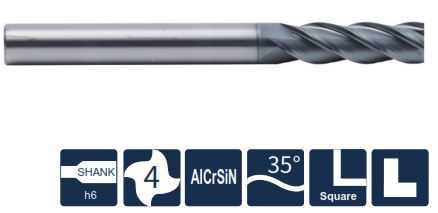 UP210-SH4-10030 Фреза монолитная твердосплавная Gesac