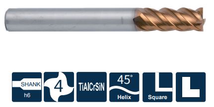 SH260-S4A-1-3-H Фреза монолитная твердосплавная Gesac