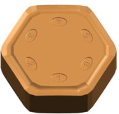 HNEX090502-WC-GK4125 Пластина фрезерная Gesac