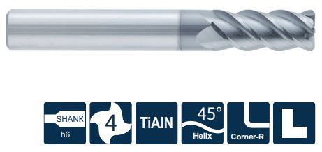 SH160-R4-12005 Фреза монолитная твердосплавная Gesac
