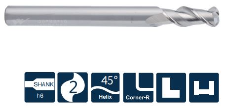 UA100-RH2-20030 Фреза монолитная твердосплавная Gesac