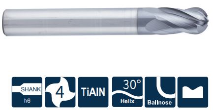 SS600-B4-06012 Фреза монолитная твердосплавная Gesac