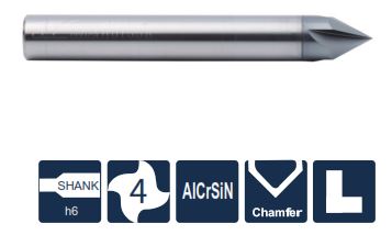 UP210-L60-12060 Фреза монолитная твердосплавная Gesac