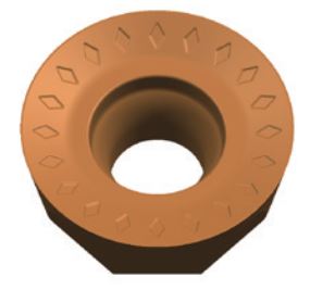 RPET1606M0-SM-GM2140 Пластина фрезерная Gesac