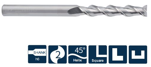 UA100-SL2-16060 Фреза монолитная твердосплавная Gesac