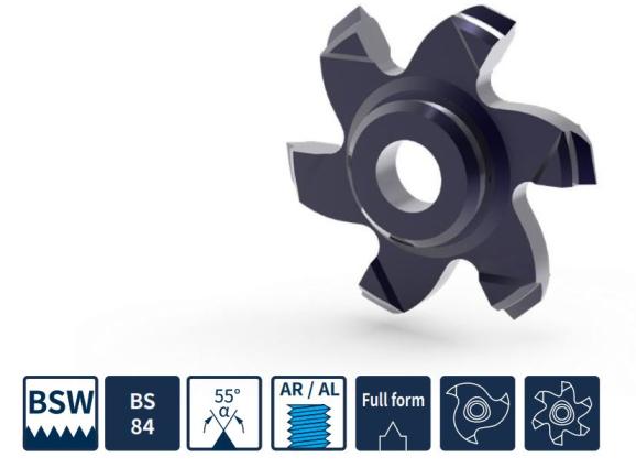 DMR2524005WW-TH-GA4425 Пластина резьбовая POLYMILL Gesac