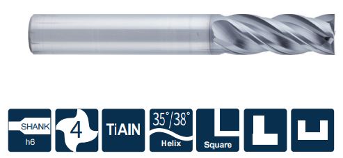 SS600-S4-04011 Фреза монолитная твердосплавная Gesac