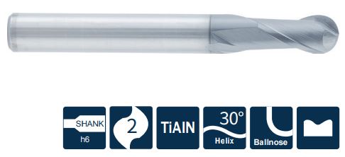 SH160-B2-20030 Фреза монолитная твердосплавная Gesac