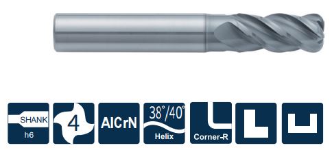 ST210-R4-04005 Фреза монолитная твердосплавная Gesac