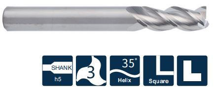 SA160-SL3-20080 Фреза монолитная твердосплавная Gesac