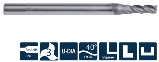 SG200-S3-10040 Фреза монолитная твердосплавная Gesac