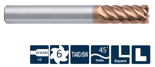 SH260-SH6-20-150-H Фреза монолитная твердосплавная Gesac
