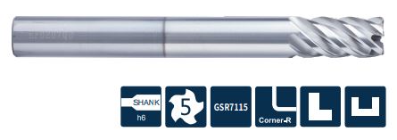 ST300-RH5-25010B Фреза монолитная твердосплавная Gesac