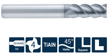 SH160-S4-18040 Фреза монолитная твердосплавная Gesac