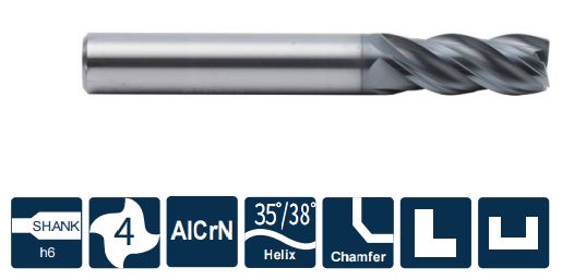 SP210-C4-10030 Фреза монолитная твердосплавная Gesac