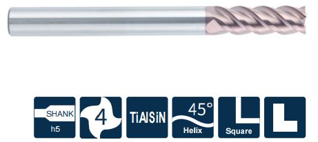 SH360-S4A-16-45-K Фреза монолитная твердосплавная Gesac