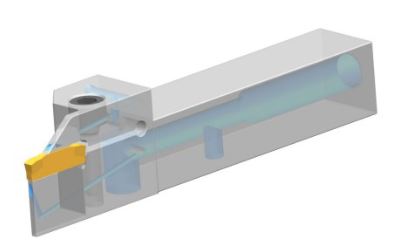 GTER2525M-E20-C Державка Канавочная Наружная Gesac