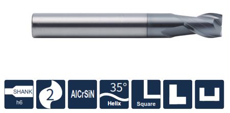 UP210-SS2-02003 Фреза монолитная твердосплавная Gesac