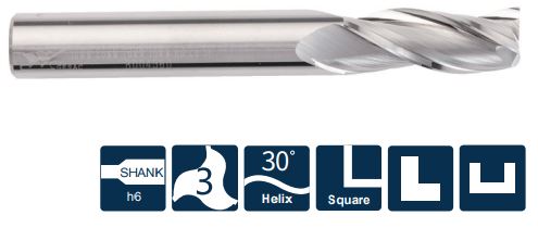 SA300-S3-12030 Фреза монолитная твердосплавная Gesac