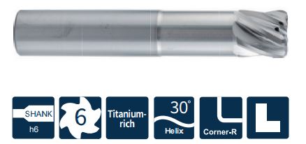 SA300-WF-IC-RN6-25030 Фреза монолитная твердосплавная Gesac