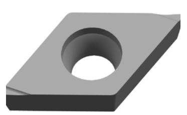 DCGT11T304R-P-KS3125 Токарная пластина для точения Gesac
