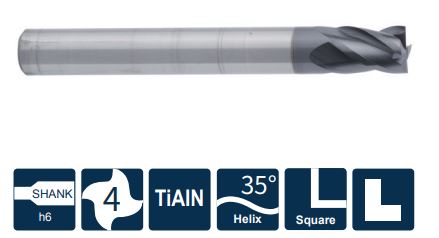 US200-SS4-08010 Фреза монолитная твердосплавная Gesac