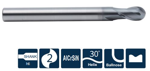 SP210-BH2-64008 Фреза монолитная твердосплавная Gesac