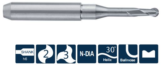 SM200-AR3-1-16-63-d6 Фреза монолитная твердосплавная Gesac