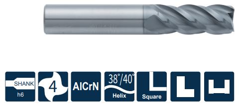ST210-S4-12030 Фреза монолитная твердосплавная Gesac