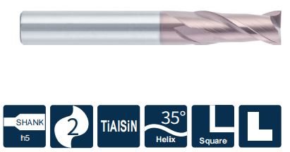 SH360-S2-12-30-K Фреза монолитная твердосплавная Gesac
