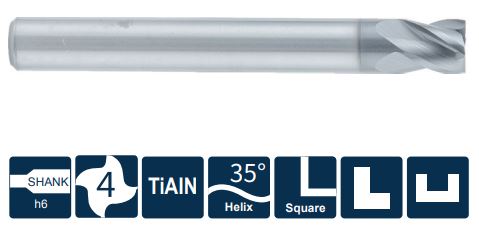 US260-SS4B-04006 Фреза монолитная твердосплавная Gesac