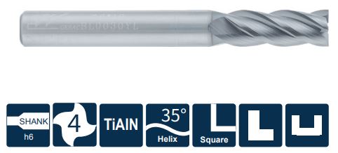 US260-S4B-04011 Фреза монолитная твердосплавная Gesac