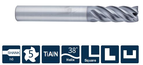 SS600-S5-25050 Фреза монолитная твердосплавная Gesac
