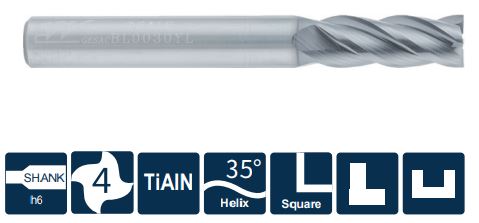 US260-S4A-06016 Фреза монолитная твердосплавная Gesac