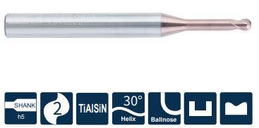 SHM200-BN2-2-10-K Фреза монолитная твердосплавная Gesac