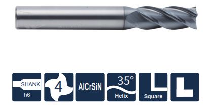 UP210-S4-06516 Фреза монолитная твердосплавная Gesac