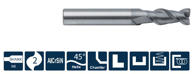 PP300-C2-04004 Фреза монолитная твердосплавная Gesac