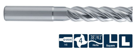 SA300-SF-SN4-200A2 Фреза монолитная твердосплавная Gesac