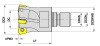 MKT113-032R02M16-SO12 Корпус фрезы Gesac