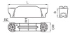 GKD4020-MR-GA4230 Пластина отрезная Gesac