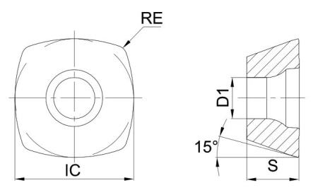 SDMT09T307-SM-GA4230 Пластина фрезерная Gesac