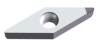 VCGW160404-1GB-DNN125PL Пластина токарная Gesac