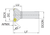 MFA145-050R03P32-SE13 Корпус фрезы Gesac